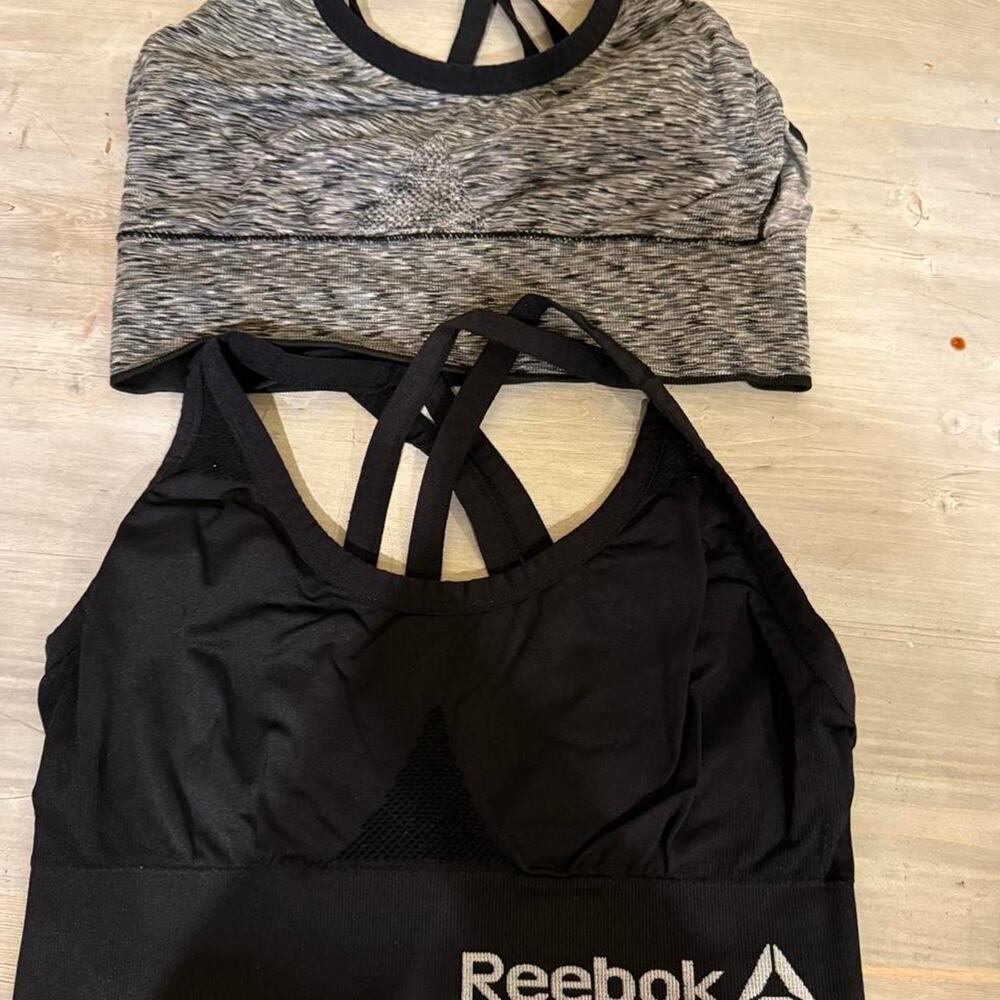 2 reebok sports bra bundle